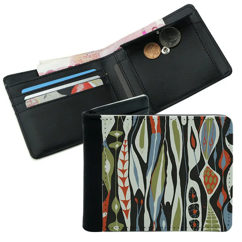 

sublimation blank wallets coin purse for men hot transfer printing man short wallet bag consumable DIY gifts 5pcs/lot