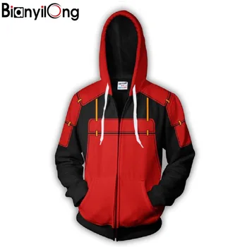 

2018 new fashion Cool sweatshirt Hoodies Men women 3D print MADARA UCHIHA ZIP UP Tee hot Style Streetwear Long sleeve clothing