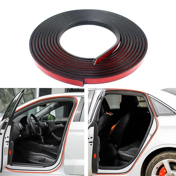 

Car Door Seal Edge Trim Noise Insulation Seal Strip For Ford Focus 2 3 fiesta mondeo ecosport kuga HYUNDAI ix35 Opel Astra