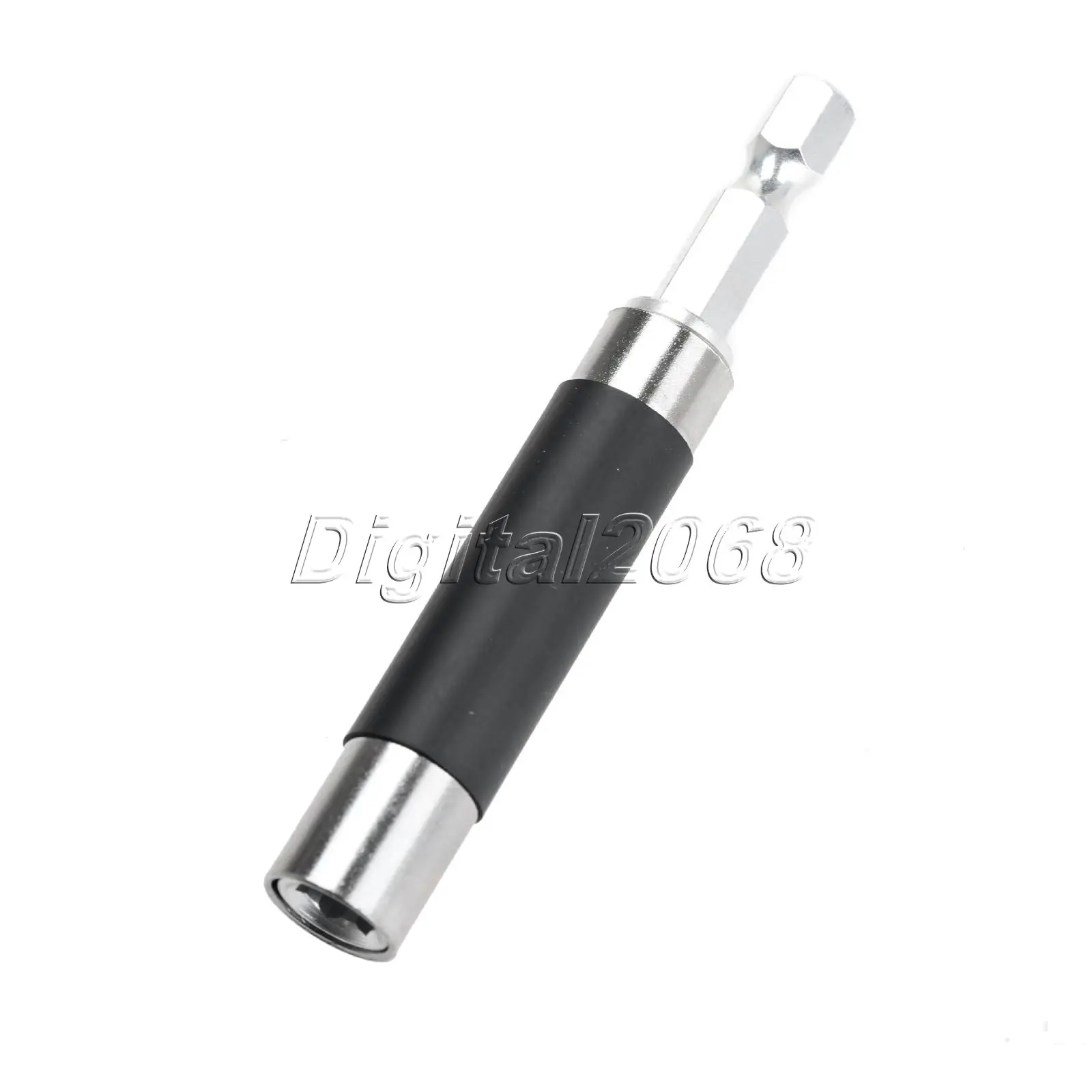 

1pc Extension Adapter Tools Magnetic Flexible Socket Extension Bar 1/4" Hex Shank Alloy Extension Connecting Rod Hex Tool 80mm