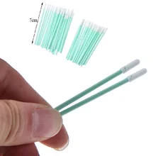 100/упаковка тампоны с гибкой головкой губка для чистки пены палочки для очистки УФ-чернил на цифровом принтере