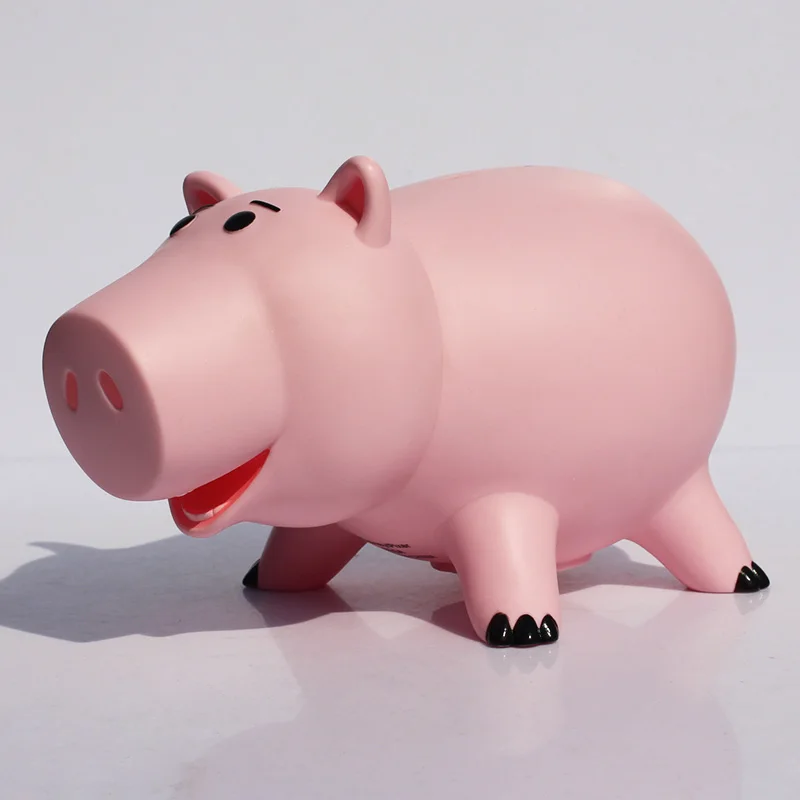 820cm Toy Story Hamm Piggy Bank Pink Pig Coin Box PVC Model Toys For Children by PJs Toybox