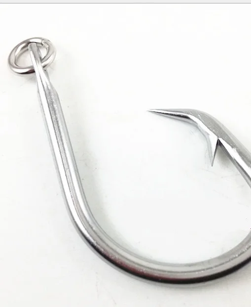 Stainless steel Albacore fish hooks for ocean fishing large fish
