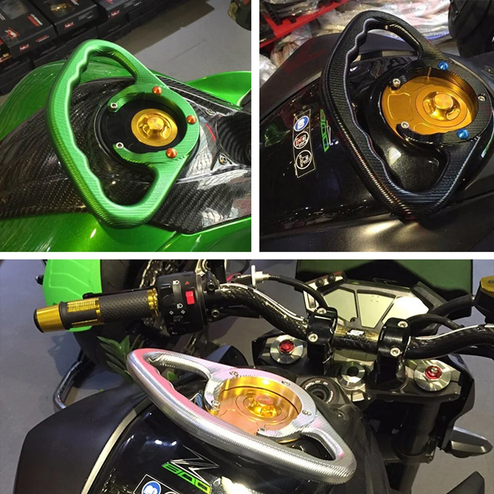 ZSDTRP Мотоцикл Kawasaki ZR/Z800 Z750 Z1000 Z1000SX ремонт топливного бака поручень CNC ручка