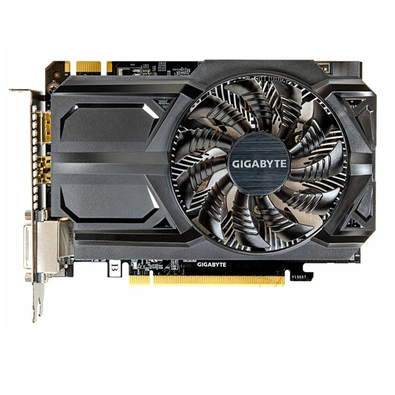 Видеокарты GIGABYTE GTX 950 2GB GV-N950OC-2GD D5 видеокарта GDDR5 N950D5 2GD для nVIDIA Geforce GTX950 2G Hdmi Dvi