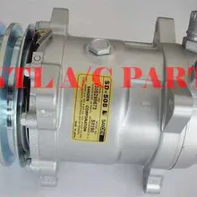 Авто Кондиционер AC компрессор для SANDEN 5H14 508 8390 SD5H14 SD508 2pk шкив