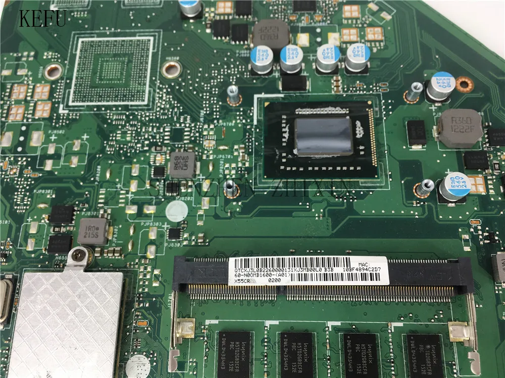X55VD для ASUS X55V X55C X55CR материнская плата ноутбука версии 2 Гб ОЗУ тест