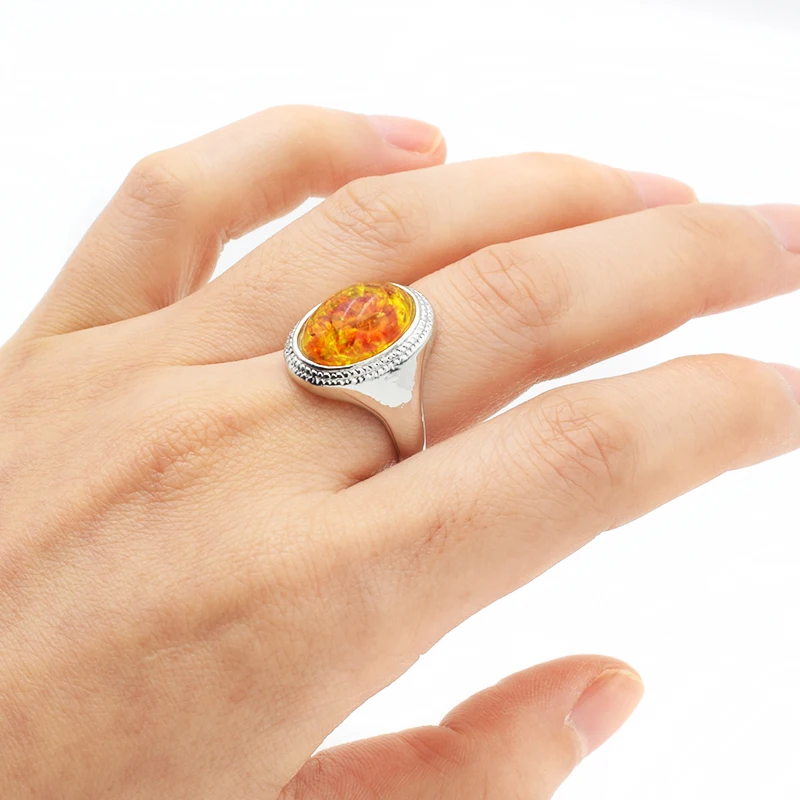 EKUSTYEE 12 штук смешанные Романтические свадебные кольца для мужчин и женщин модные овальные каменные кольца ювелирные изделия оптом