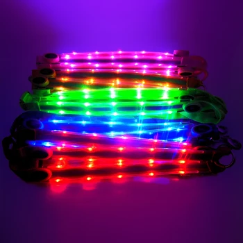 

LED Horse Harness Breastplate Nylon Webbing Night Visible Horse Riding Equipment Racing Cheval Equitation