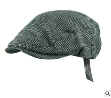 Английская твидовая Кепка Гэтсби Newsboy, мужские береты, шапка Peaky Blinders, кепка e cap - Цвет: color1