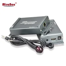 Mirabox HSV891-IR Hdmi Extender with IR control over TCP/IP with Audio Extractor support 1080p cascade receivers up to 150m