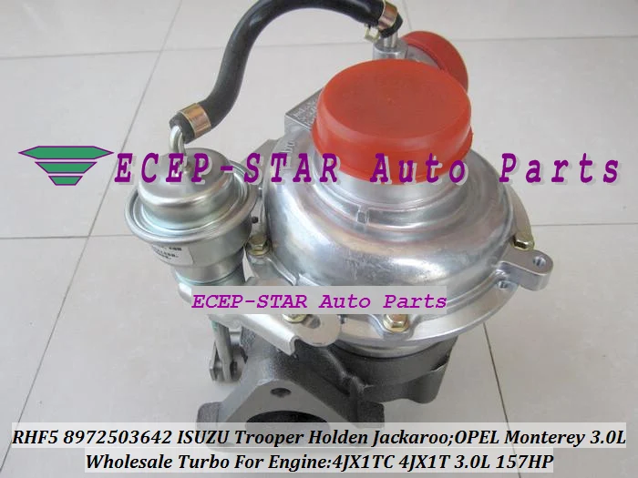 Турбокомпрессор RHF5 8971371093 8971371094 8971371095 8971371097 для ISUZU Trooper Jackaroo Monterey 4JX1 4JX1TC 4JX1T 3.0L |