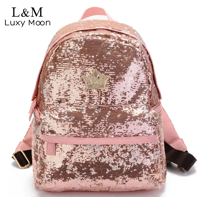 mochilas de moda con lentejuelas