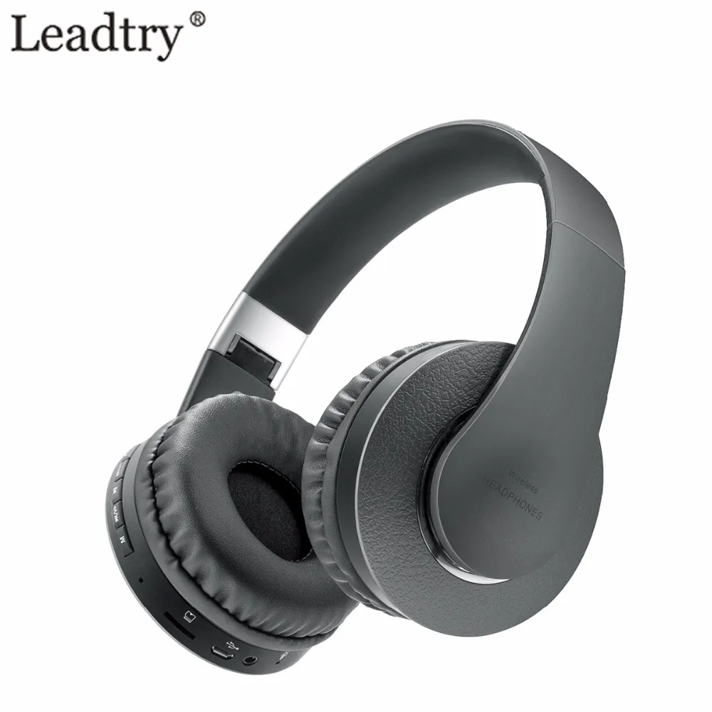 Bluetooth Headphones Wireless Stereo Headset With Mic Support TF Card