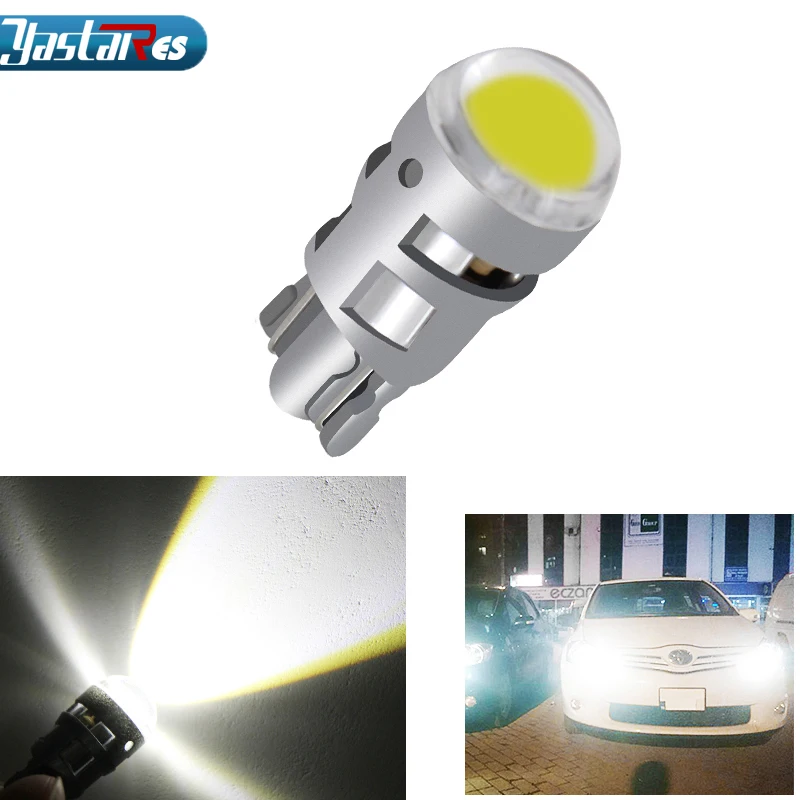 

2018 1x T10 Car led 168 194 2825 W5W LED For CREE Chip Led Replacement Bulbs Car License Plate Car Light Source Car accessories