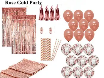 

wedding decoration Decoration Mariage Weeding Decoration for Weddings Bruiloft Decoratie Rose Gold Party Supplies Deco Mariage