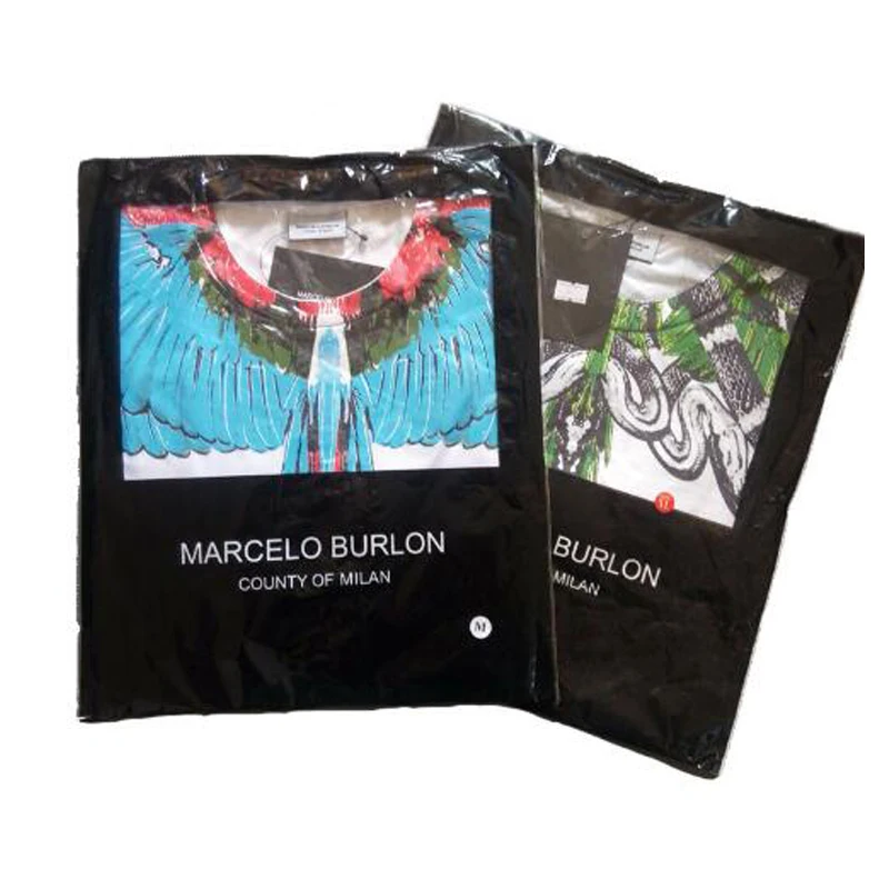 

Marcelo Burlon T-Shirt RODEO MAGAZINE MB Wings Summer Tshirts Men Women 1:1 Milan Top Tees Fashion Marcelo Burlon T Shirts