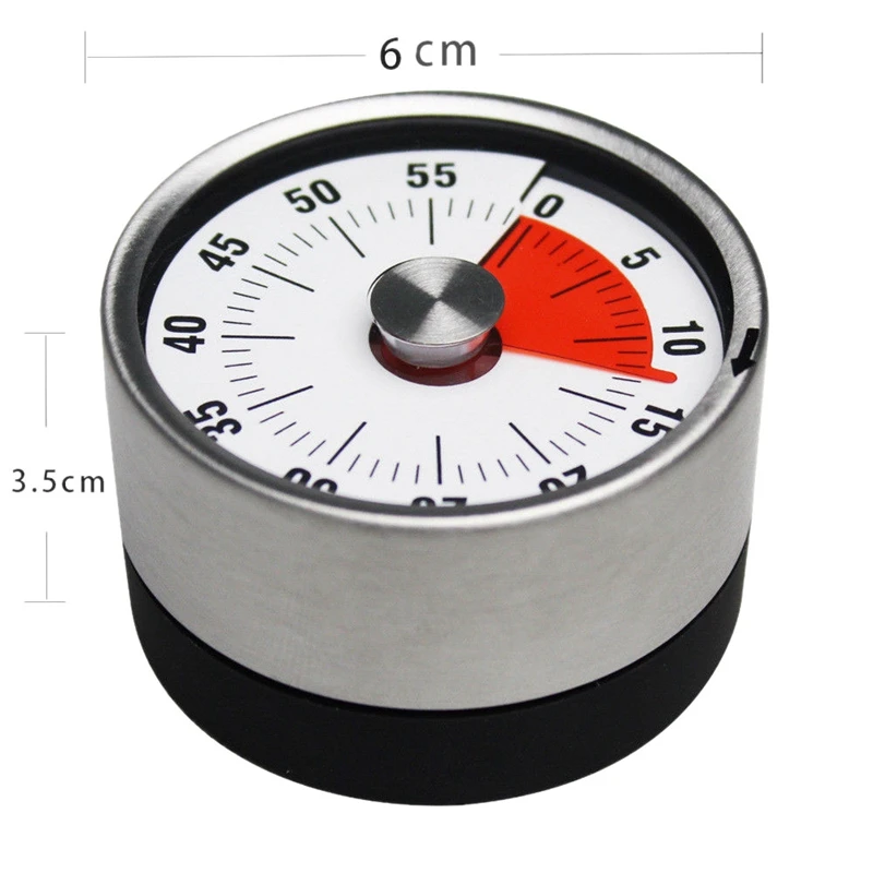 Таймер магнитный для кухонная печь механический таймер 60 минут визуальный счетчик времени