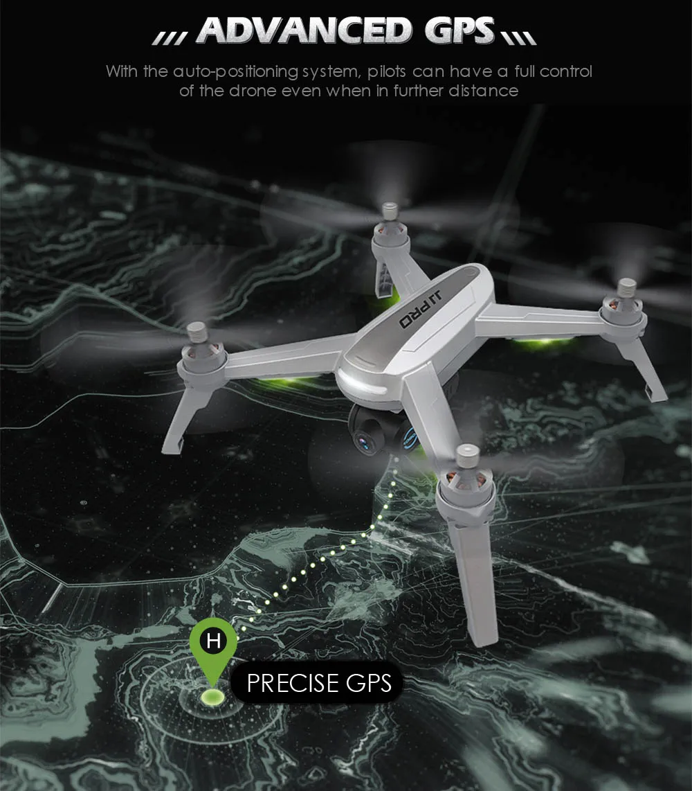 JJRC JJPRO X5 бесщеточный Радиоуправляемый Дрон gps 5G WiFi FPV 1080P камера умный режим слежения 6 осевой гироскоп Квадрокоптер профессиональный