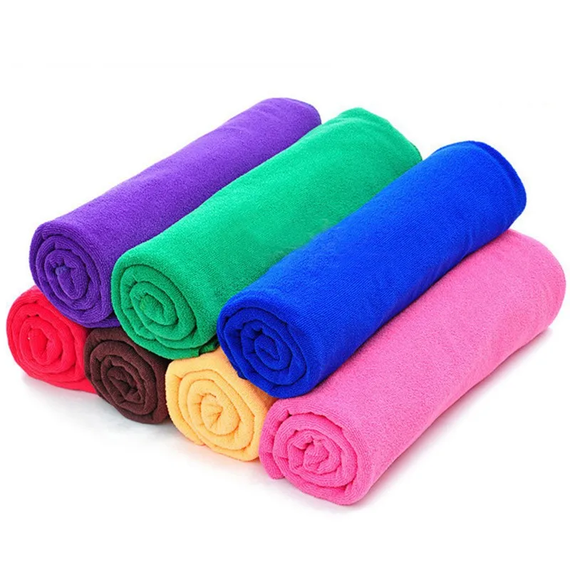 1pcs 30*70cm Miicrofiber Fabric Soft Towel Hand Bathroom Room Car Cleaning Towels badlaken toalla Toallas Mano Gift 42008