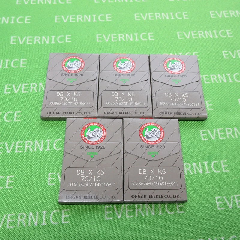 50 ORGAN DBXK5, DB K5 Round Shank Needles for TAJIMA BRUDAN ZSK