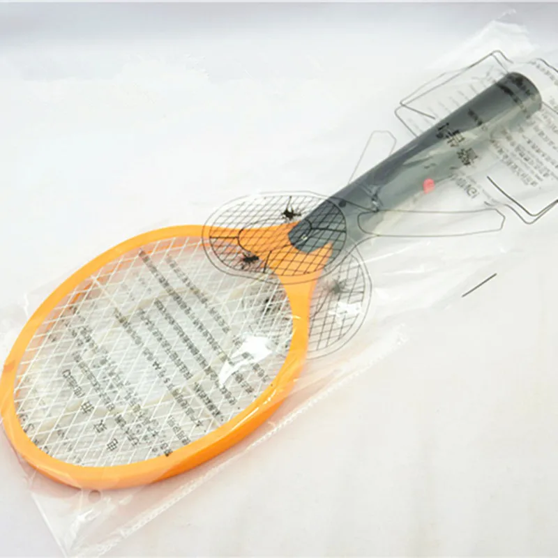 Household Battery Fly Swatter Mosquito Killer Three-Layer Safety Mesh Electronic Mosquito Killer Fast Effective Mosquito Killing