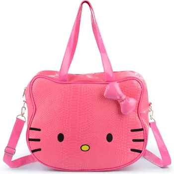 

Shoulder Bag INS Popular Hellokitty Handbag Holiday PU Messenger Bags for Lady Design Exquisite Crossbody Bucket