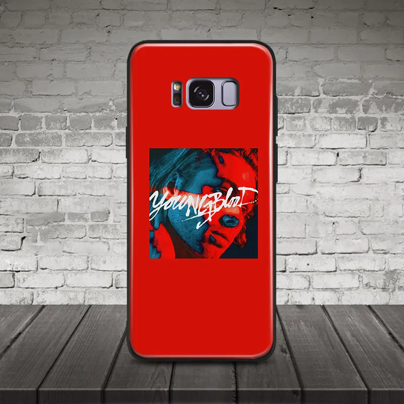 

5sos Luke Hemmings 5 seconds of summer Soft Silicone Phone Case Shell Cover For Samsung S7 Edge S8 S9 Plus Note 8 9