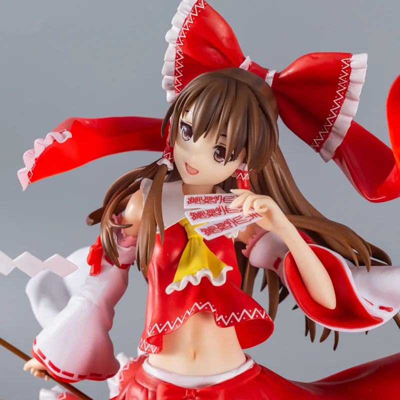 Touhou Project Hakurei Reimu свободная в-стиль ПВХ фигурка Модель Коллекция игрушек