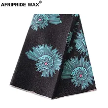 Африканская Анкара ткань высокого качества оптом Африканский Цветочный хлопок настоящая восковая парча ткань для одежды A18F0281