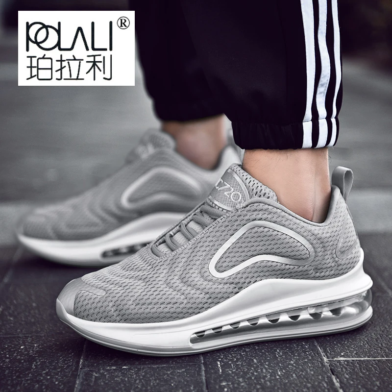 

Plus Size Men Air Cushion Casual Shoes Men Trend Breathable Sneakers Luxury Light Air 270 Lace Up Fashion Unisex Shoes Men