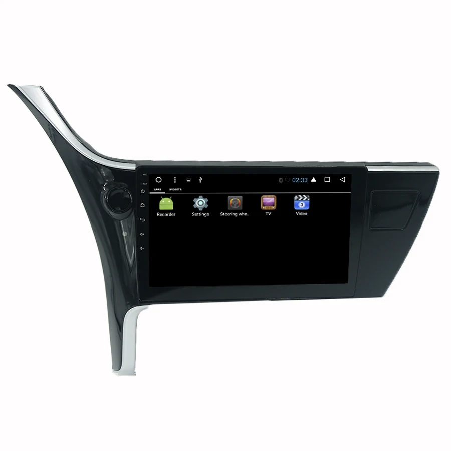 Автомобильный радиоприемник Avegen 10 1 дюйма 2 Din Android 7 четырехъядерный