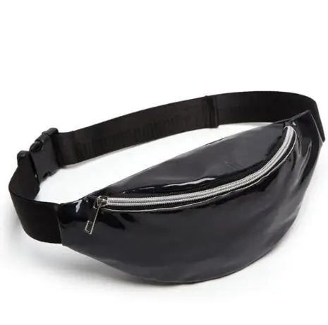 

Wo Waist Packs rock solid color laser sequin waterproof belt bag-358