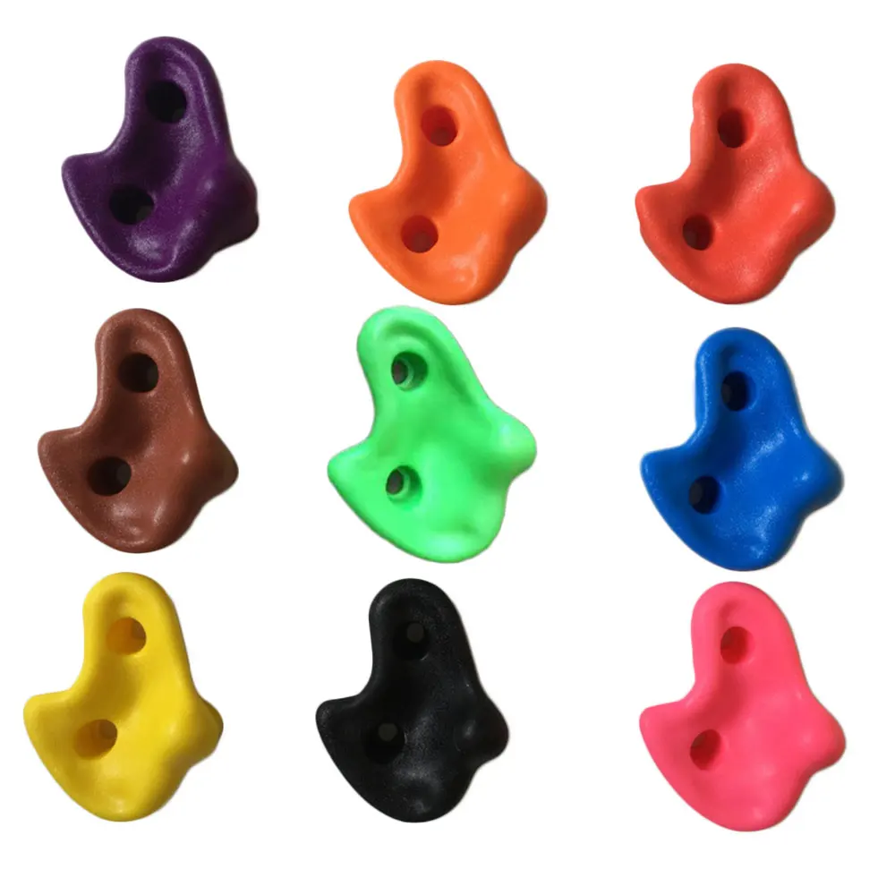 

Rock Climbing Stones Wall Kit Holder Holds Children Indoor Toys Random