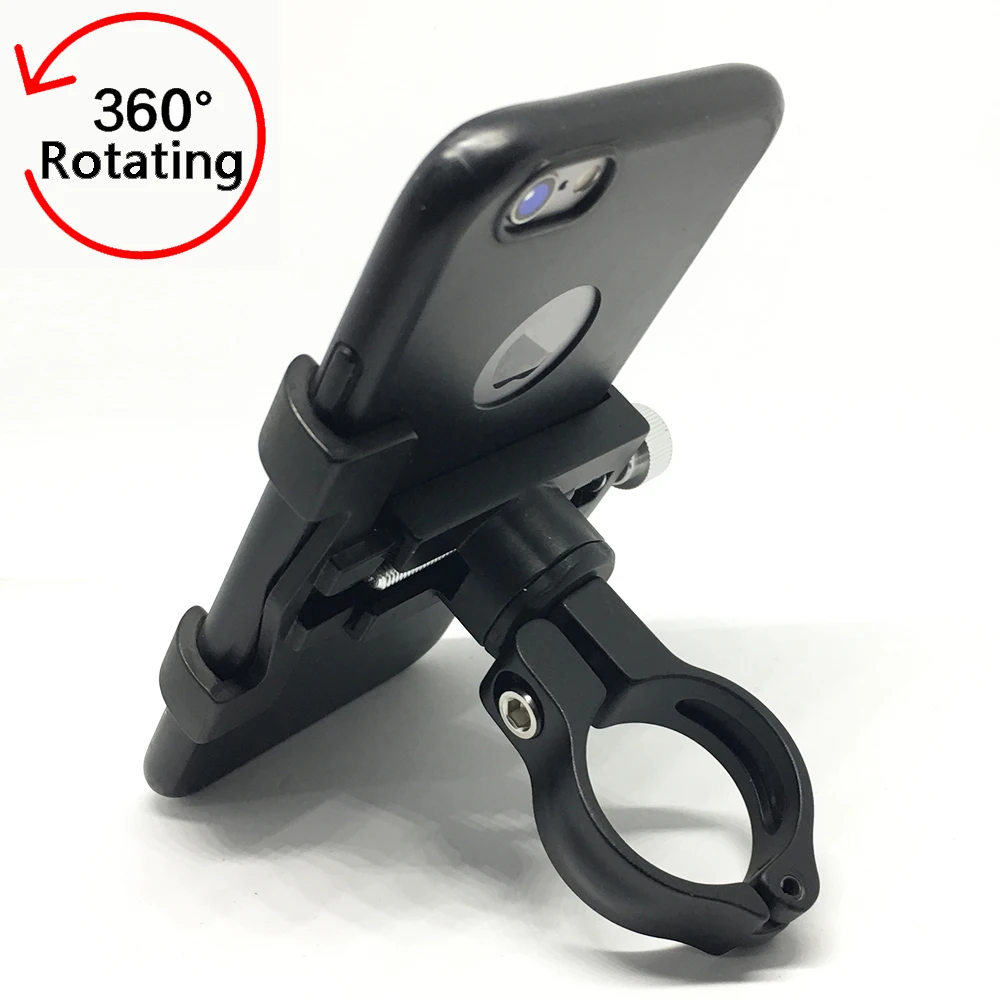 Противоскользящий Универсальный держатель для телефона на велосипед, мотоцикл, кронштейн, умные стойки для мобильных телефонов, держатель для телефона на руль, вращающийся на 360