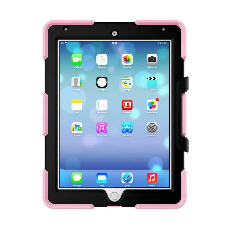 Tablet Case For iPad Mini 1 2 3 Waterproof Shock Dirt Snow Sand Proof Extreme Army Military Heavy Duty Kickstand Cover Case  (1)