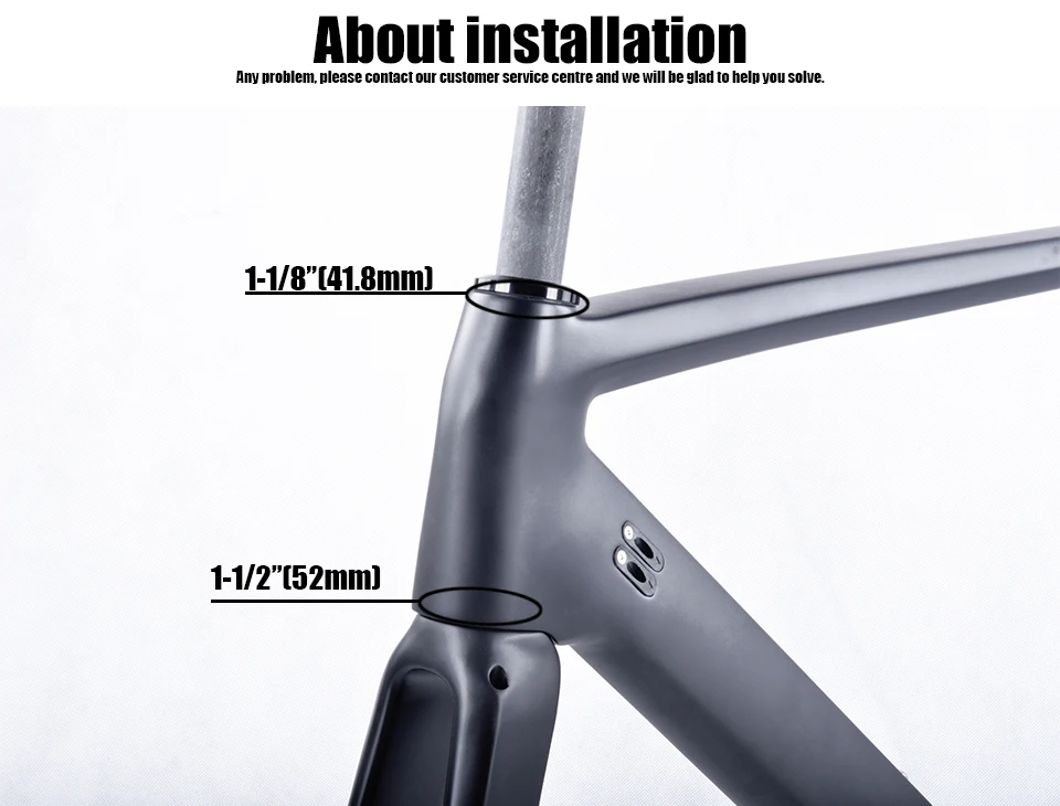 Sale Chinese Flat mount disc brake or C-brake Carbon Road Frame T800 Aero full carbon fiber road bike frame QR or thru axle 17