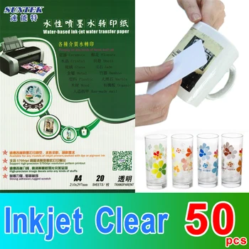 

A4 Inkjet Clear Water Slide Transfer Decal Paper (50 sheets)