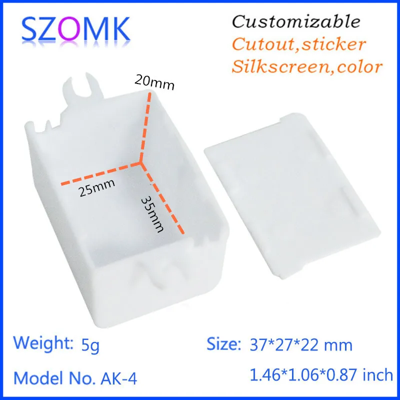 szomk small plastic enclosure LED junction box instrument enclosure project box small outlet enclosure control box (1).jpg