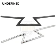 7/" 22 мм Универсальный мотоцикл перетащите руль Z бары кафе рукоятки руля для Harley Honda Kawasaki Yamaha Chopper Cruiser