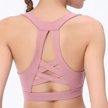 

New Women Push Up Seamless Sports Bra Female Sport Tops Fitness Wear For Fitness Brassiere Women's Sexy Bra Shock-proof Bralette