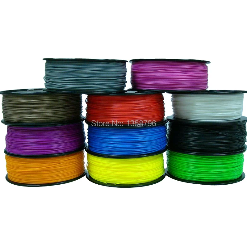 Materiais de Consumo da Resina para a Impressora os Quadris do Filamento da Impressora 2.2lb Plásticos 3d 1.75mm 1 kg –