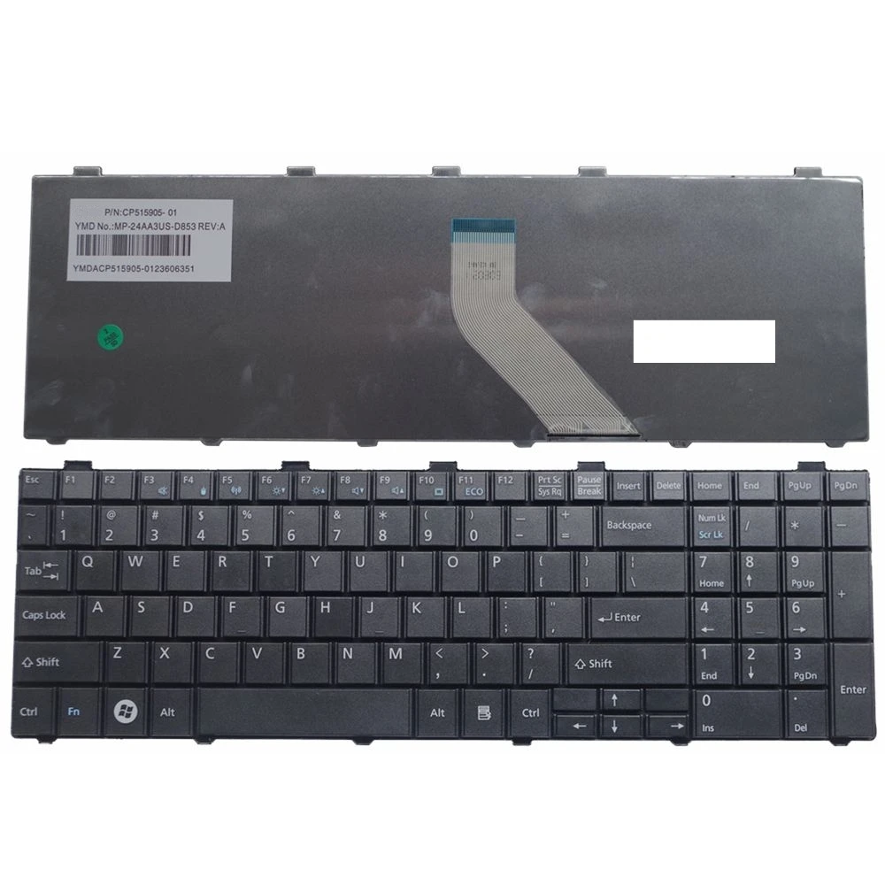 Клавиатура для ноутбука fujitsu AH530 AH531 AH42 AH502 A530 NH751 США | Компьютеры и офис