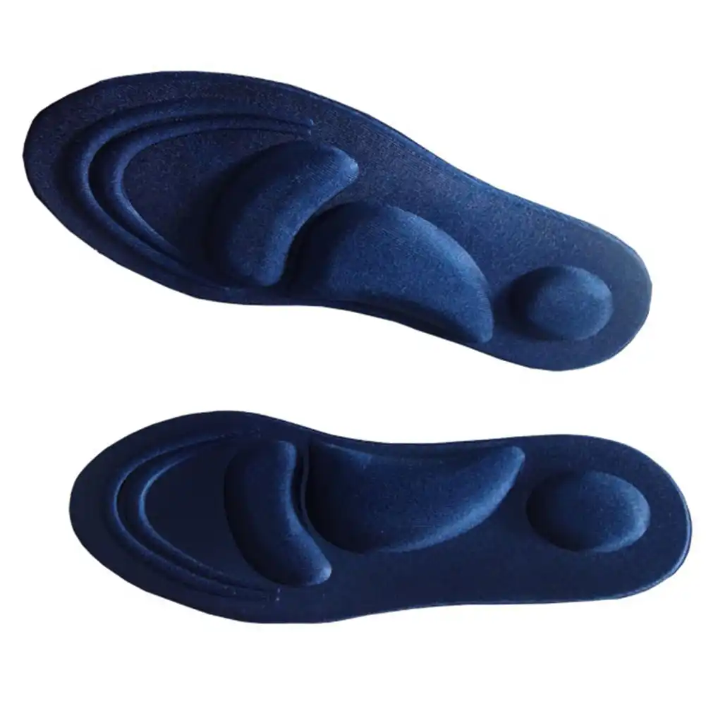1 pair 4D Sport Sponge Soft High Heel Shoe Insoles Arch Support Orthotic Massage Pain Relief Insert Absorber Comfort Cushion Pad Buy 1 Pair Sponge Soft High Heel Shoe Insoles Arch Support