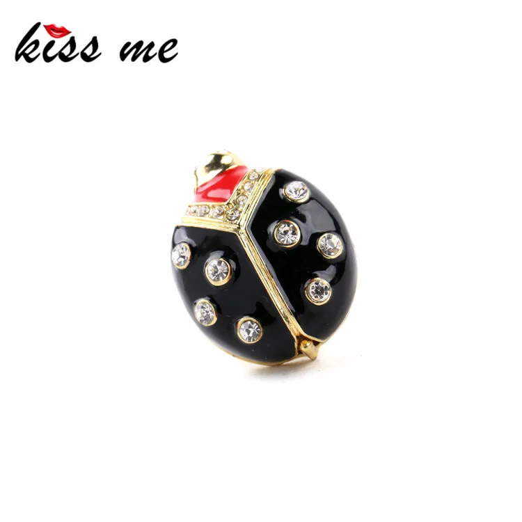 Женское кольцо с животными KISS ME модное украшение для индейки божья коровка