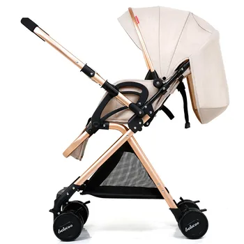 Stroller with Push Umbrella