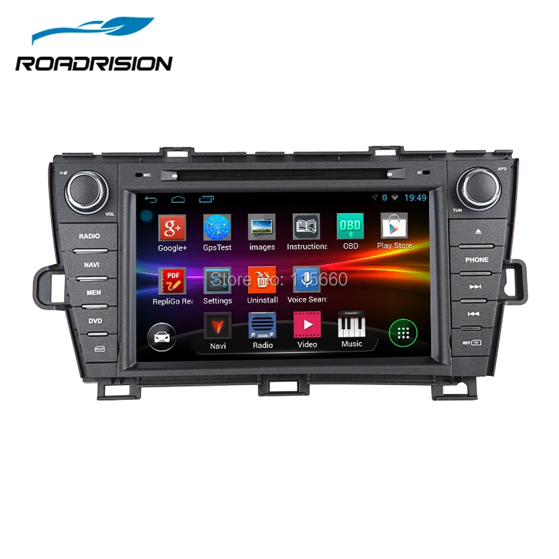 RoadRision 8 &quotAndroid 6 0 автомобиль DVD gps навигация для Toyota Prius левая рука вождения стерео
