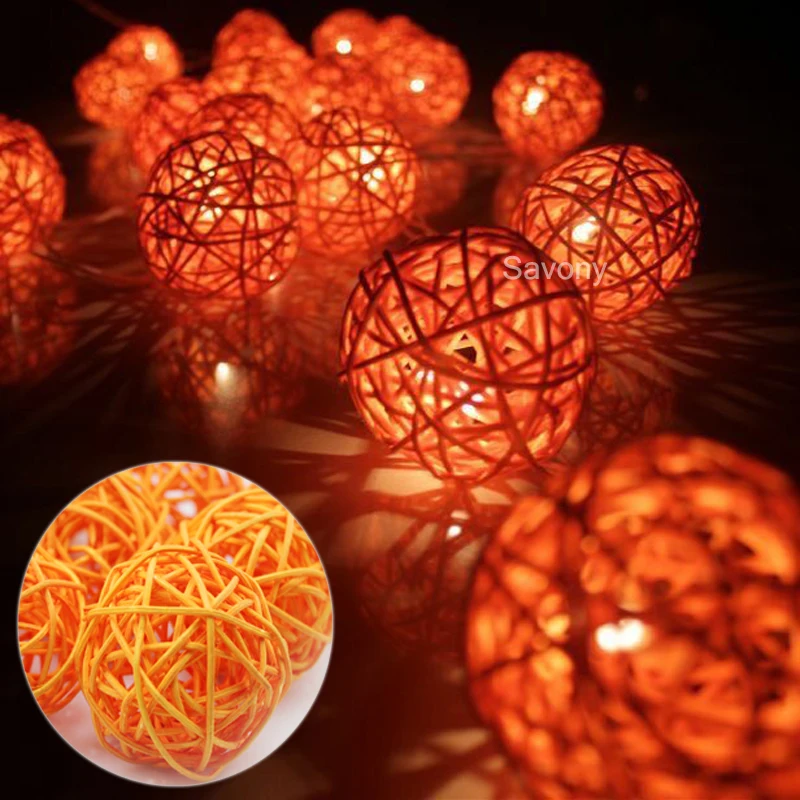 

1m Orange Led String Light Christmas/Wedding/Party Decoration Lights Not Waterproof Home decoration lamp