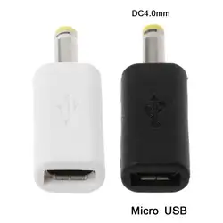 Micro USB Женский к DC 4,0x1,7 мм штекер Jack конвертер адаптер зарядки для sony psp и многое другое