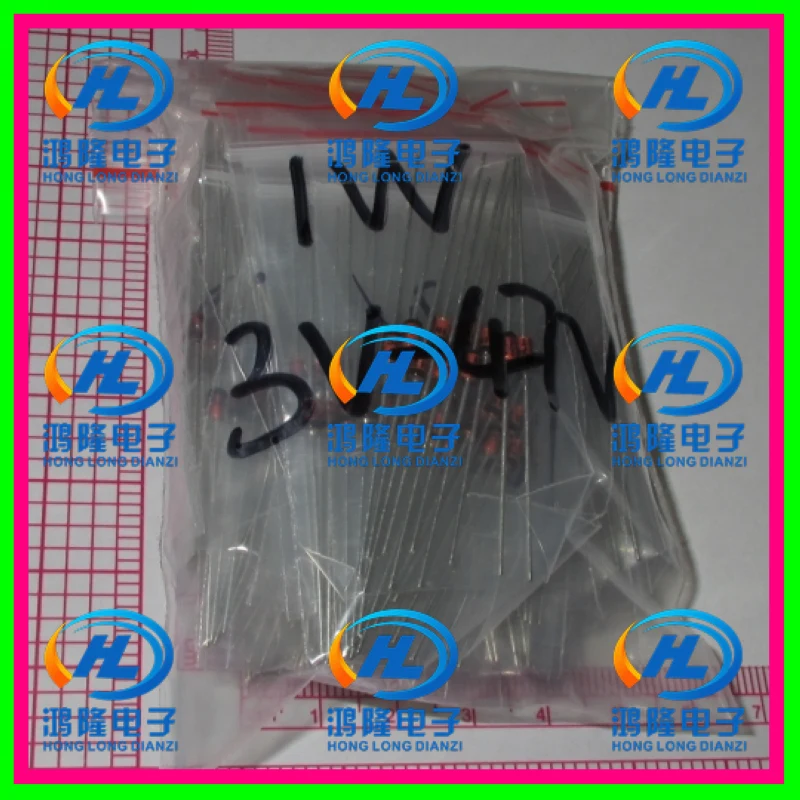vs-elec 1N4756A 47V 1W X10 Pcs Zener diode do-41